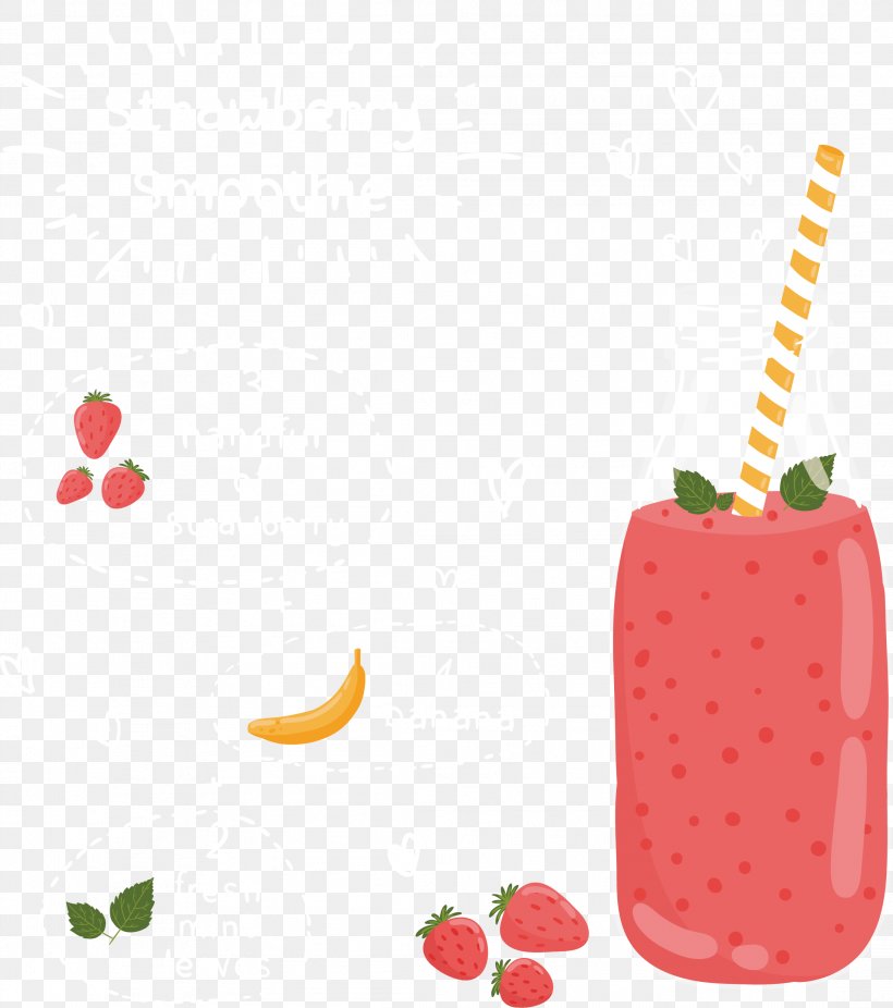 Smoothie Strawberry Milkshake Soft Drink Juice, PNG, 2188x2473px, Smoothie, Drink, Food, Fruit, Ingredient Download Free