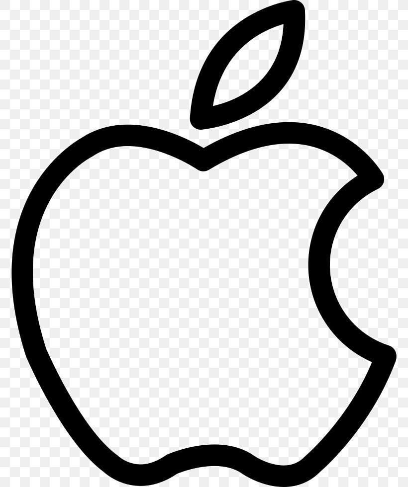 Apple Logo Clip Art, PNG, 774x980px, Apple, Area, Artwork, Black, Black And White Download Free