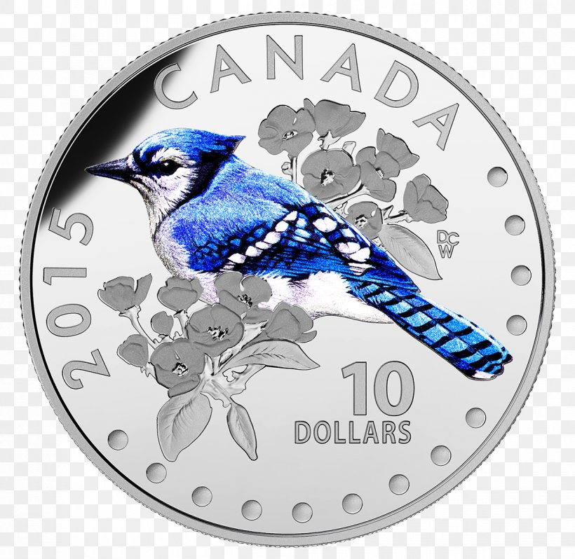 Canada Silver Coin Royal Canadian Mint, PNG, 1198x1166px, Canada, Beak, Bird, Blue, Bullion Download Free