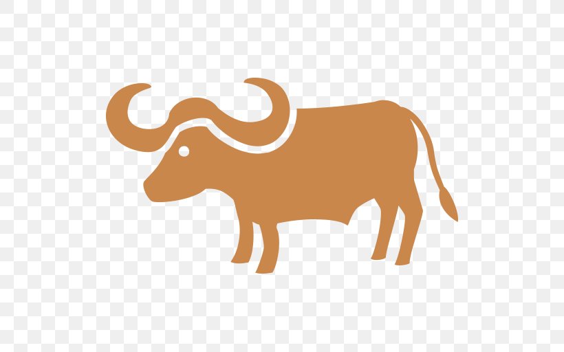 Cattle Water Buffalo Ox Emoji Clip Art, PNG, 512x512px, Cattle, Animal Figure, Bull, Carnivoran, Cattle Like Mammal Download Free