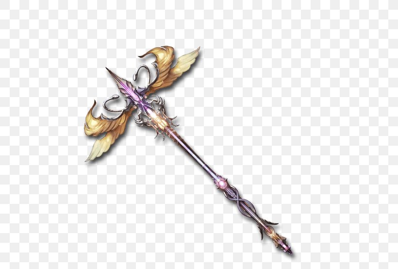 Granblue Fantasy Rod Of Asclepius Weapon Staff Of Hermes, PNG, 640x554px, Granblue Fantasy, Asclepius, Deity, Game, Hermes Download Free