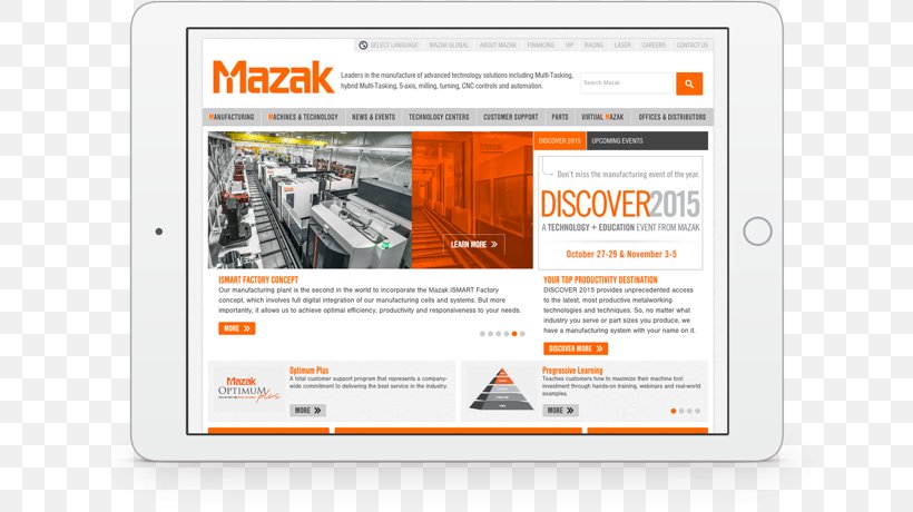 Product Web Page Yamazaki Mazak Corporation Design Logo, PNG, 660x460px, Web Page, Brand, Computer, Logo, Marketing Download Free