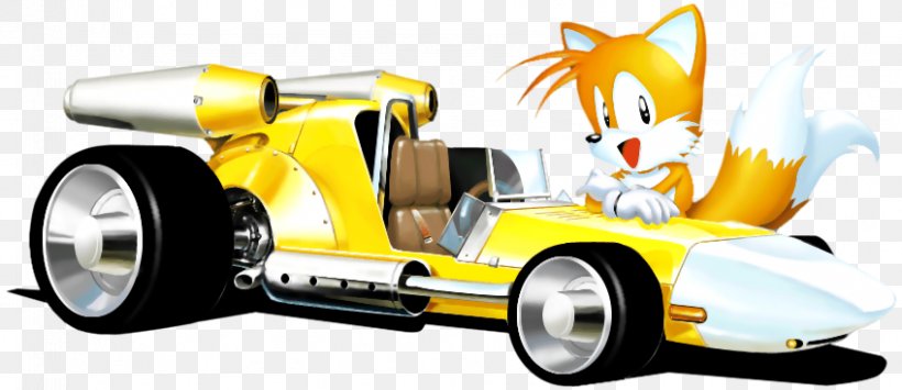Sonic & Sega All-Stars Racing Sonic & All-Stars Racing Transformed Sonic Drift Tails Sonic The Hedgehog 2, PNG, 848x368px, Sonic Sega Allstars Racing, Automotive Design, Automotive Tire, Brand, Car Download Free