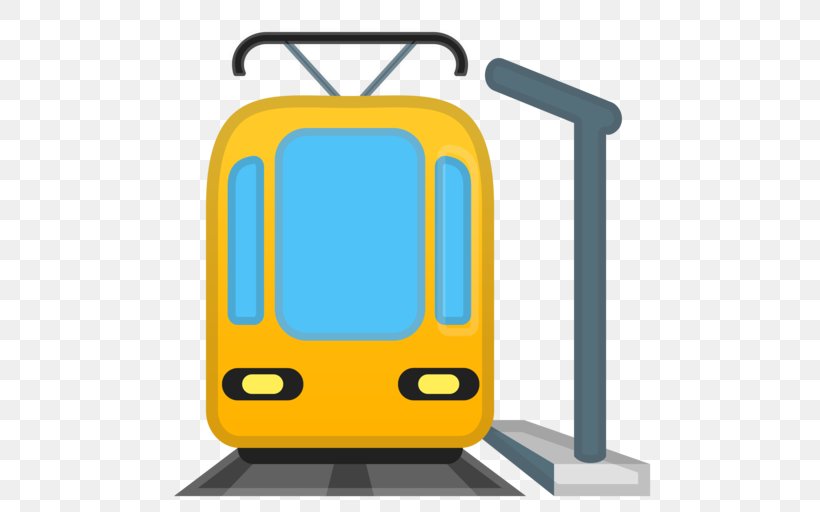 Tram Train Station Public Transport, PNG, 512x512px, Tram, Android, Area, Emoji, Emojipedia Download Free
