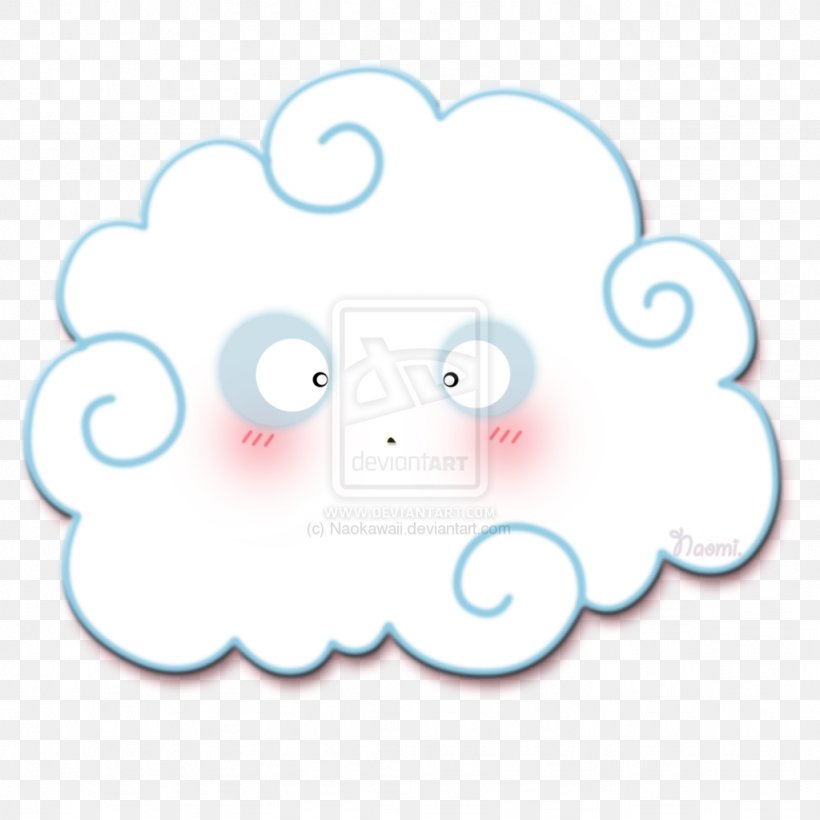 Cloud Kavaii Drawing Clip Art, PNG, 1024x1024px, Cloud, Art, Bing, Blog, Blue Download Free