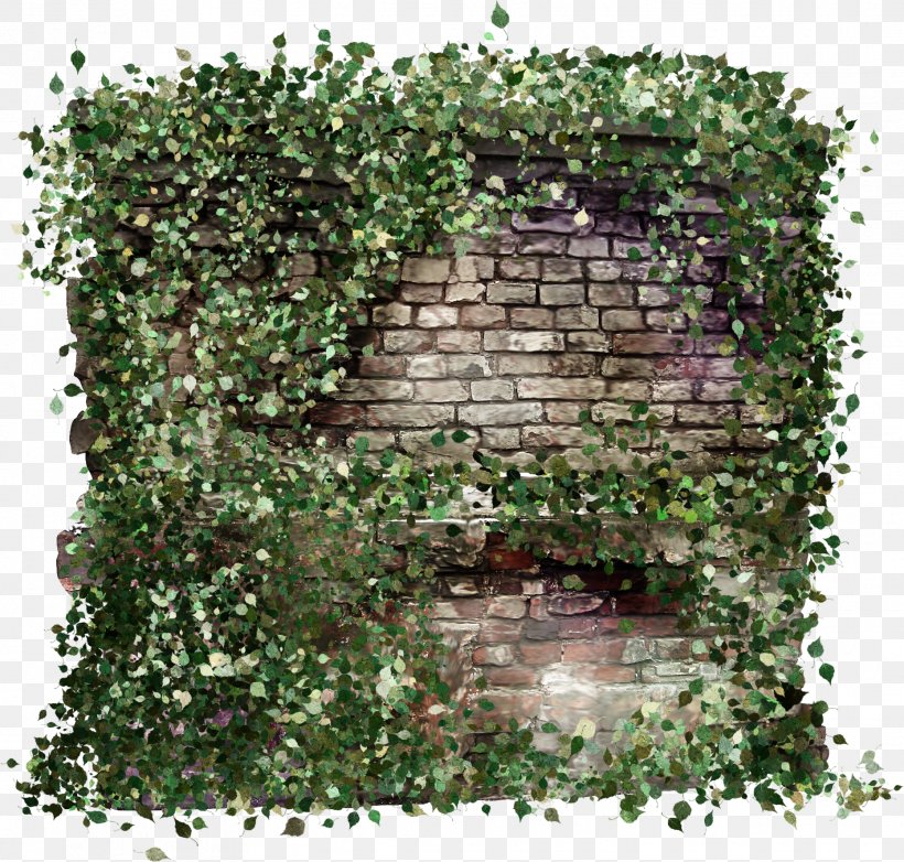 Hand Painted Walls Overgrown With Weeds, PNG, 1862x1776px, Stone Wall, Brick, Flower, Flowerpot, Garden Download Free