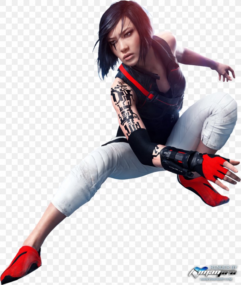 Mirror's Edge Catalyst Faith Connors Dying Light Video Game, PNG, 822x971px, Watercolor, Cartoon, Flower, Frame, Heart Download Free