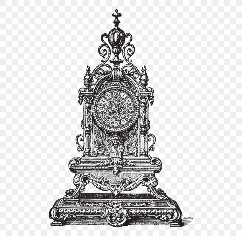 Alarm Clock Antique Clock Face, PNG, 1635x1596px, Clock, Alarm Clock, Antique, Black And White, Clock Face Download Free