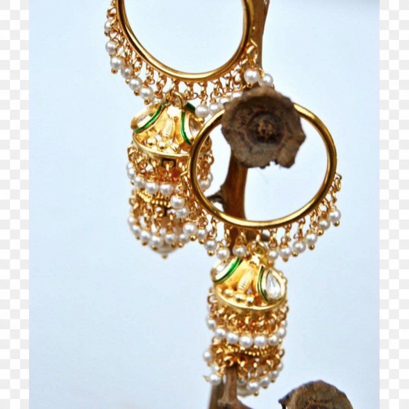 Earring Necklace Kundan Gold Pearl, PNG, 1000x1000px, Earring, Body Jewellery, Body Jewelry, Brass, Chain Download Free