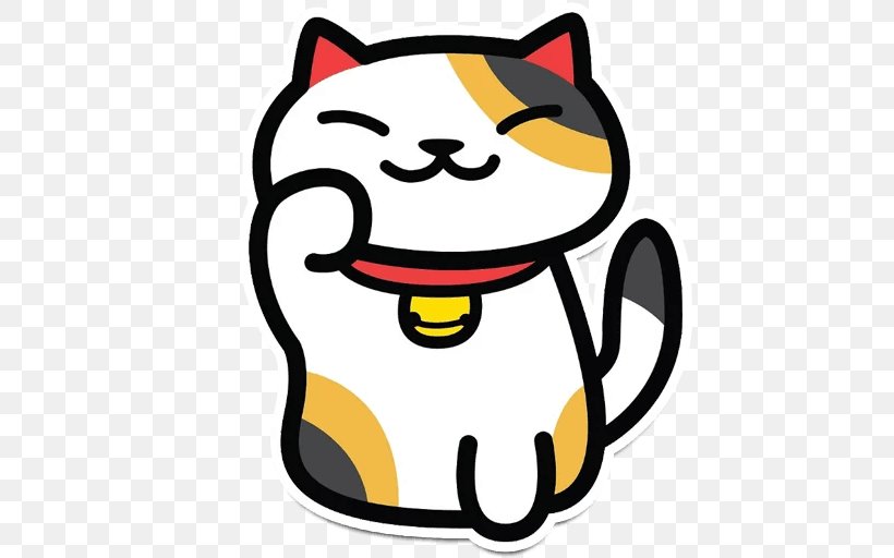 Neko Atsume Cat Maneki-neko Luck Hello Kitty, PNG, 512x512px, Neko Atsume, Cat, Cat Like Mammal, Ceramic, Figurine Download Free
