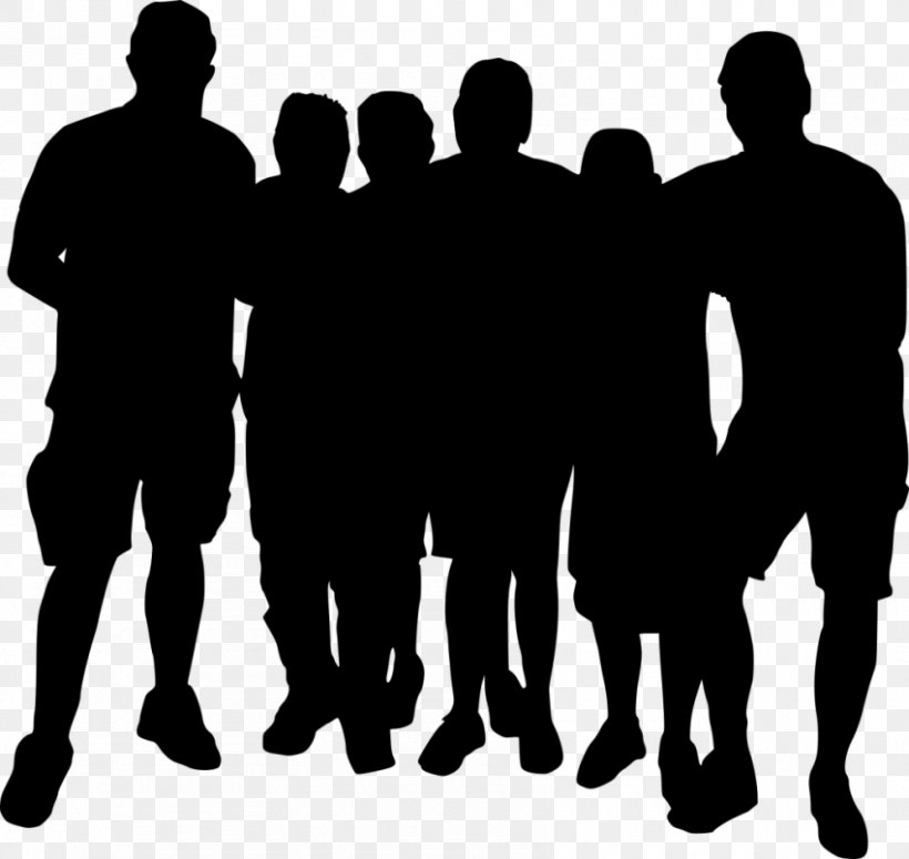 Silhouette Social Group, PNG, 850x804px, Silhouette, Black And White, Communication, Crowd, Gentleman Download Free