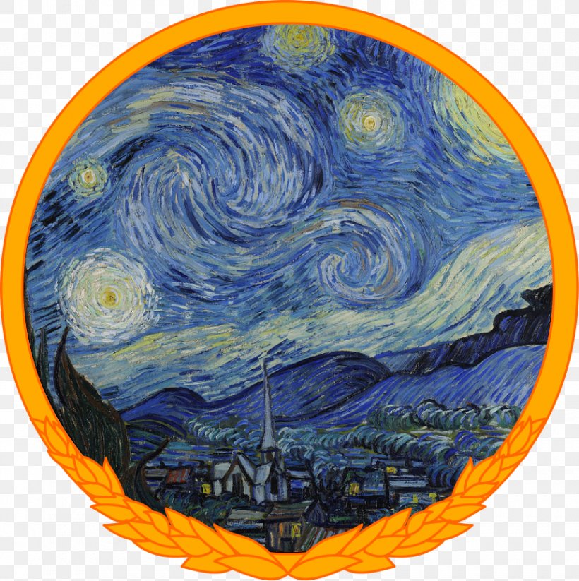Van Gogh, The Starry Night Painting Museum Of Modern Art Van Gogh Museum, PNG, 860x864px, Starry Night, Art, Artist, Canvas, Earth Download Free