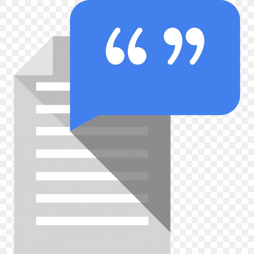 Google Text-to-Speech Android Speech Synthesis, PNG, 2000x2000px, Google Texttospeech, Android, Blue, Brand, Google Download Free