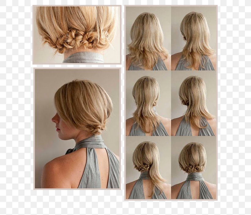 Hairstyle Bun Updo Braid, PNG, 725x703px, Hairstyle, Afro, Bangs, Blond, Braid Download Free