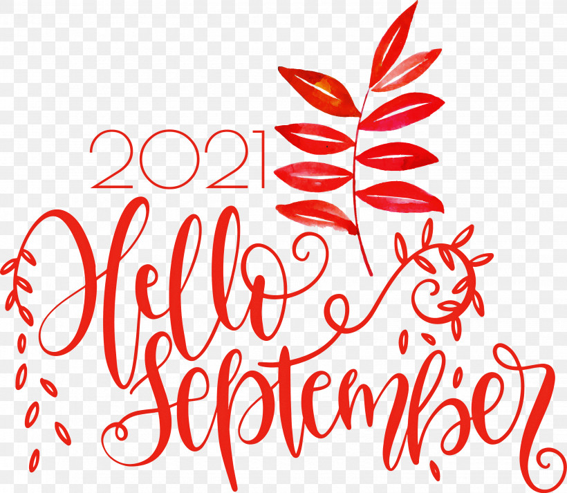 Hello September September, PNG, 3065x2667px, Hello September, Biology, Flower, Geometry, Line Download Free
