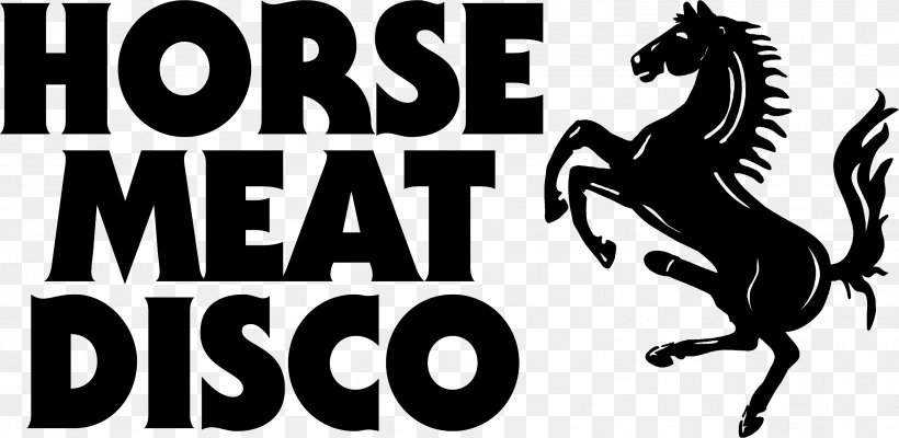 Horse Meat Logo Black Horsemeat Disco, PNG, 2573x1258px, Watercolor, Cartoon, Flower, Frame, Heart Download Free