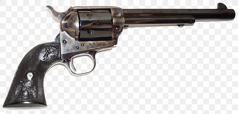 Colt Single Action Army Revolver Firearm .45 Colt Colt's Manufacturing Company, PNG, 2115x1016px, 45 Colt, 4440 Winchester, Colt Single Action Army, Air Gun, Caliber Download Free