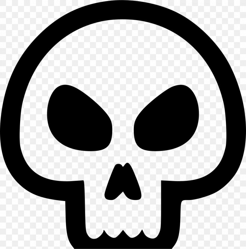 Download Skull And Crossbones, PNG, 980x990px, Skull, Black And White, Bone, Face, Head Download Free