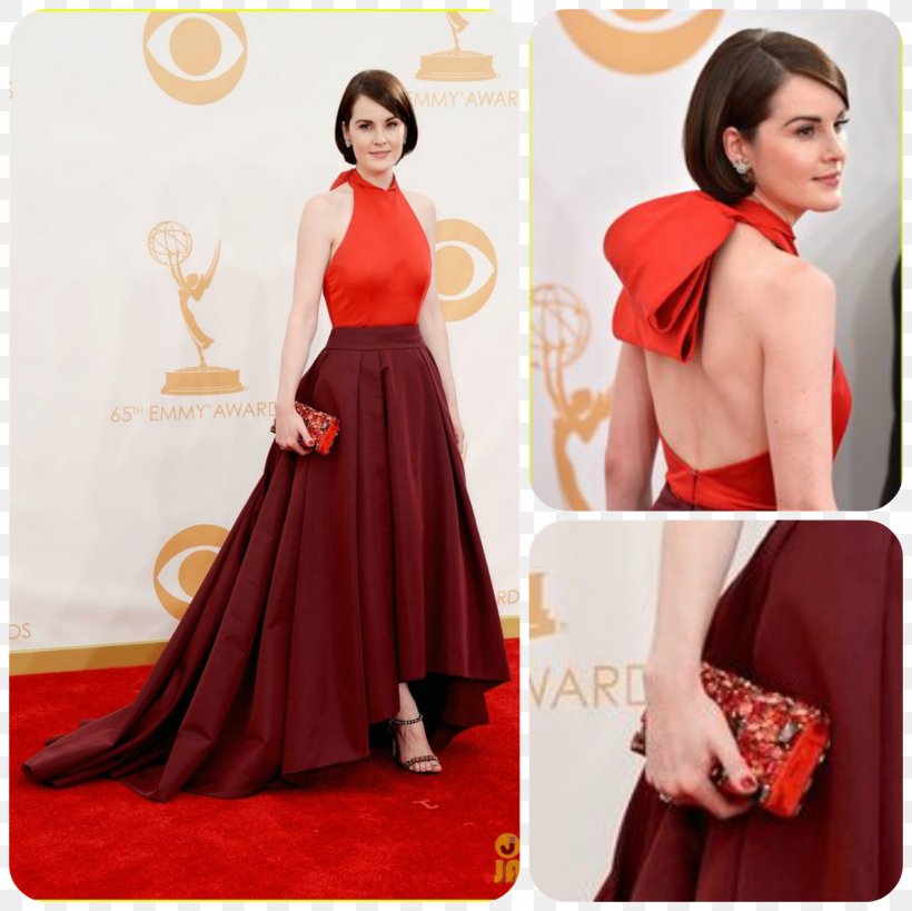 Michelle Dockery 65th Primetime Emmy Awards Gown Red Carpet Dress, PNG, 1600x1600px, 65th Primetime Emmy Awards, Michelle Dockery, Bustle, Carpet, Cocktail Dress Download Free