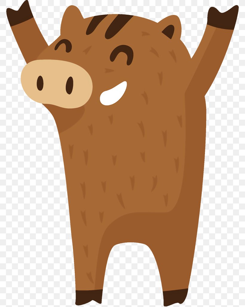 Clip Art Cartoon Animal Figure Bovine Fawn, PNG, 780x1026px, Cartoon, Animal Figure, Bovine, Fawn Download Free