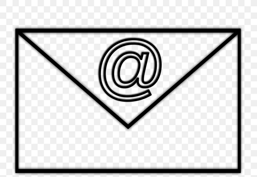 Email Clip Art, PNG, 800x566px, Email, Area, Black, Black And White, Document Download Free