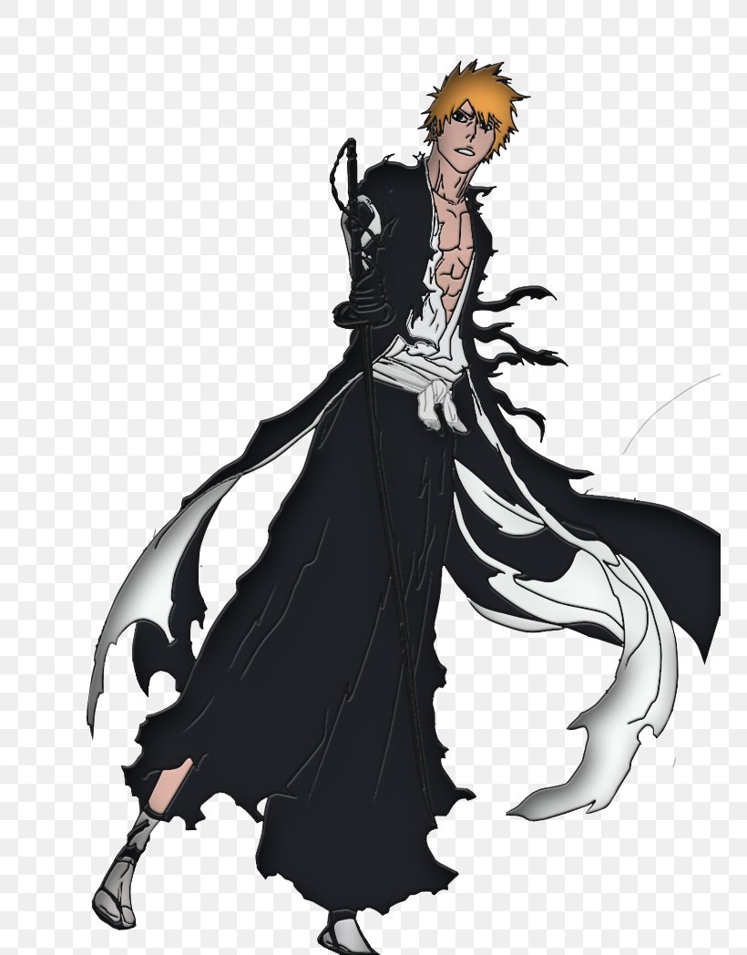 Ichigo Kurosaki Zangetsu Rukia Kuchiki Bleach Ulquiorra Cifer, PNG, 762x1048px, Watercolor, Cartoon, Flower, Frame, Heart Download Free