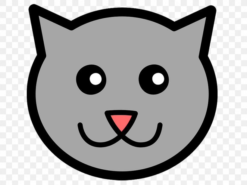 Cat Kitten Whiskers Clip Art, PNG, 1024x768px, Cat, Black, Black And White, Black Cat, Carnivoran Download Free