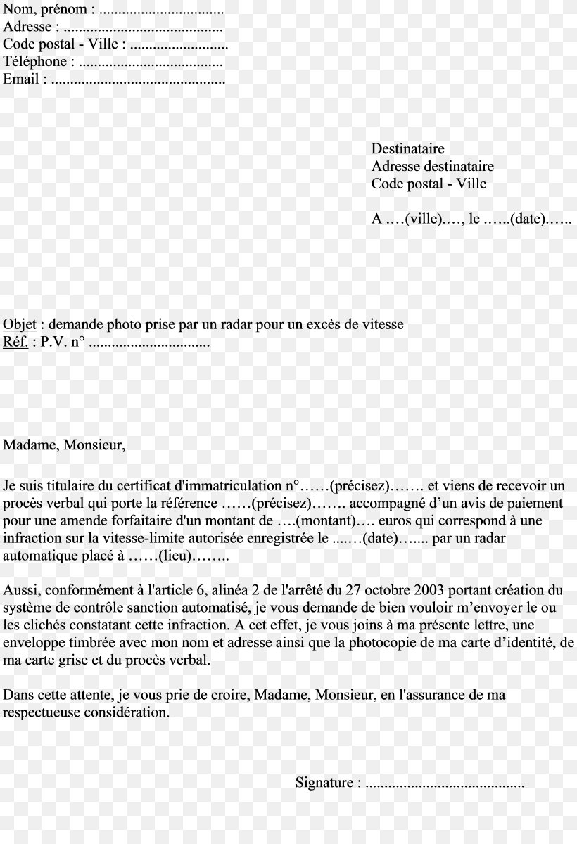 Document Text Résiliation Des Contrats En France Letter SFR, PNG, 812x1200px, Document, Area, Black And White, Contract, Diagram Download Free