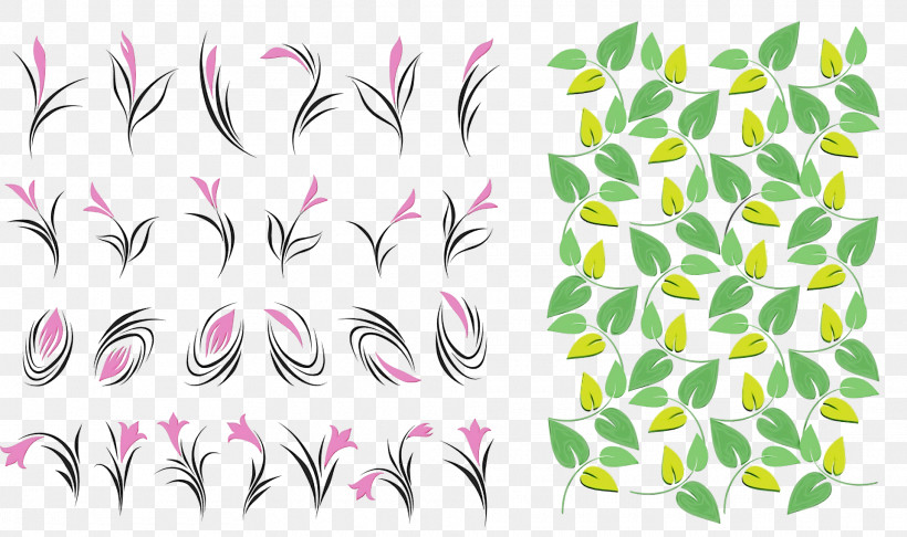 Leaf Flower Petal Plant Stem Branch, PNG, 1920x1140px, Watercolor, Branch, Flower, Leaf, Paint Download Free