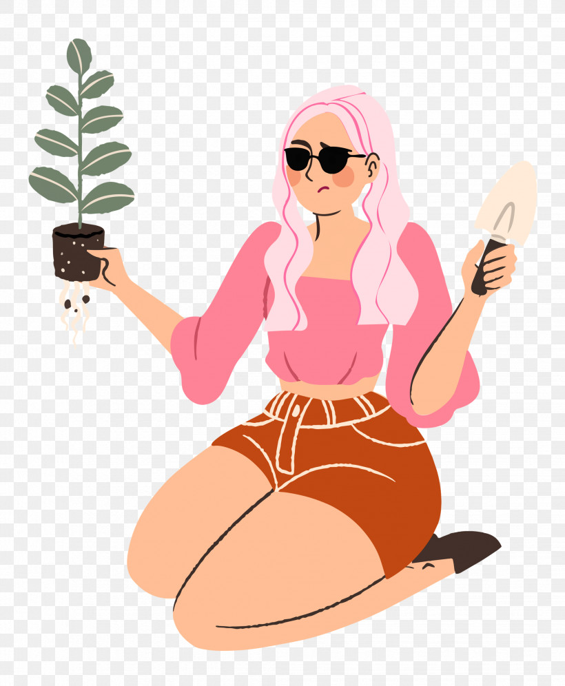 Planting Woman Garden, PNG, 2058x2500px, Planting, Cartoon, Equipment, Garden, Hm Download Free