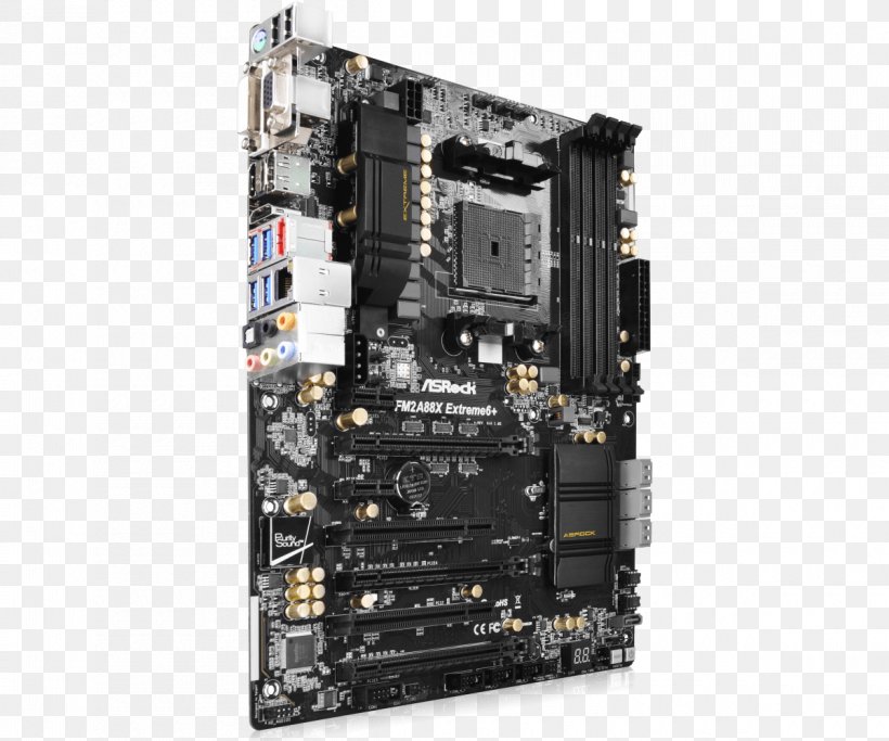 ASRock FM2A88X Extreme6+, PNG, 1200x1000px, Motherboard, Advanced Micro Devices, Atx, Central Processing Unit, Computer Download Free
