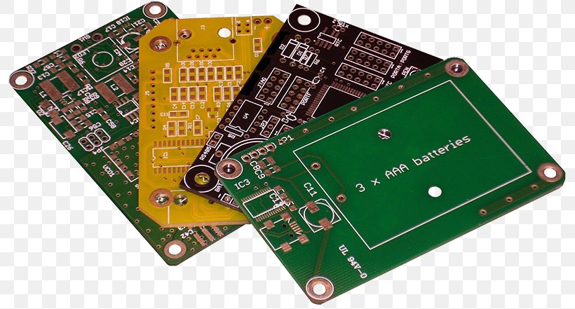 Printed Circuit Board Surface-mount Technology Electronic Circuit Electronics Manufacturing Services Electrical Network, PNG, 800x441px, Printed Circuit Board, Assembly Language, Circuit Component, Computer Component, Dual Inline Package Download Free