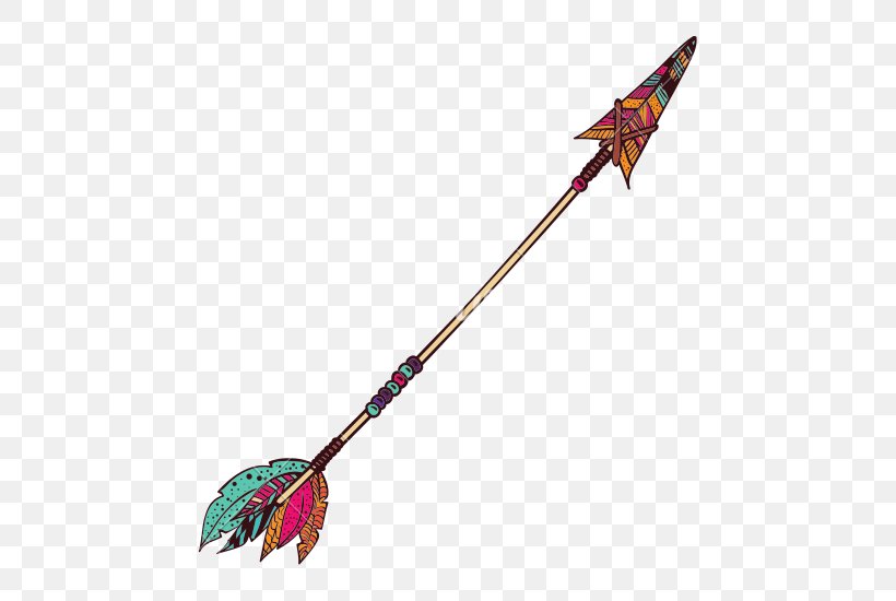 Boho-chic Arrow, PNG, 550x550px, Bohochic, Canva, Fashion, Lance, Ranged Weapon Download Free