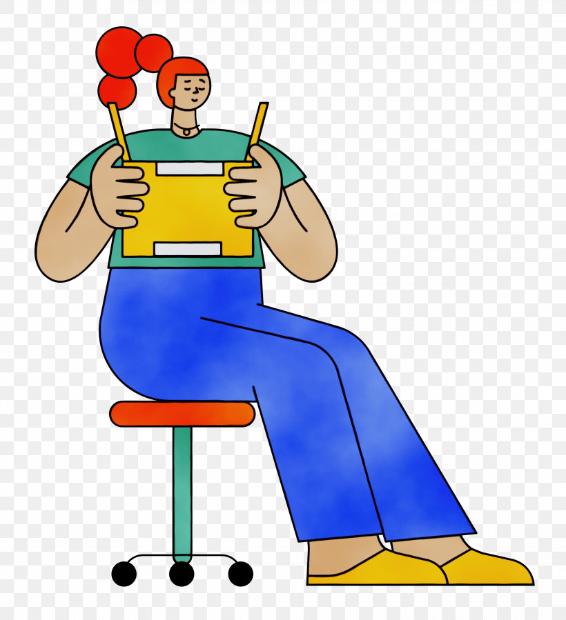 Painting Icon Drawing Cartoon Computer, PNG, 2280x2500px, Sitting, Cartoon, Cartoon People, Computer, Culture Download Free
