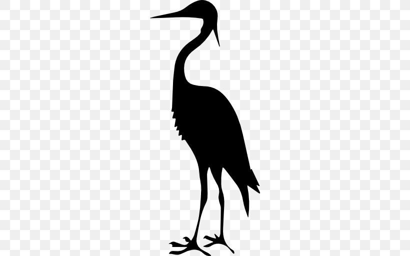 Red-crowned Crane Heron Bird Sandhill Crane, PNG, 512x512px, Crane, Beak, Bird, Black And White, Black Crowned Crane Download Free