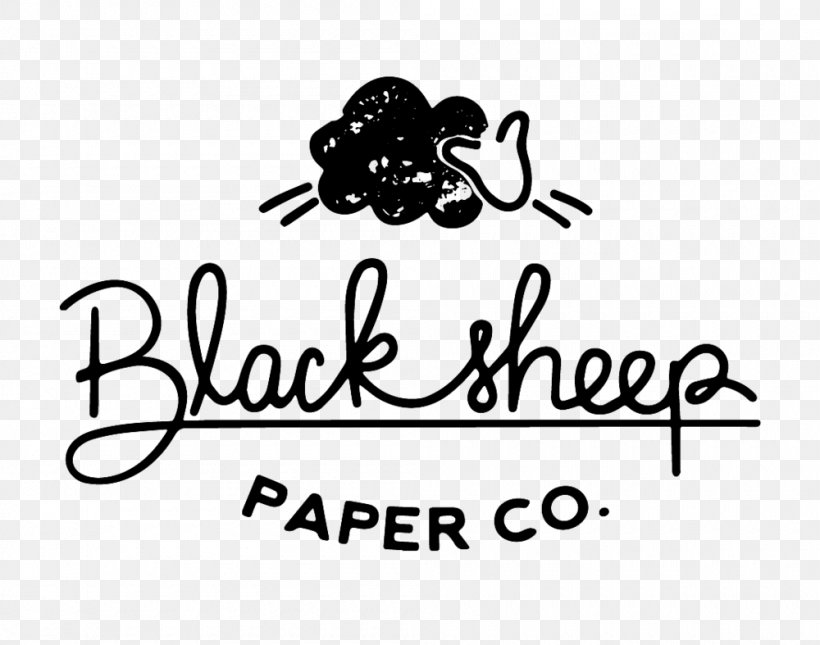 Black Sheep Paper Logo, PNG, 1000x787px, Sheep, Area, Black, Black And White, Black Sheep Download Free