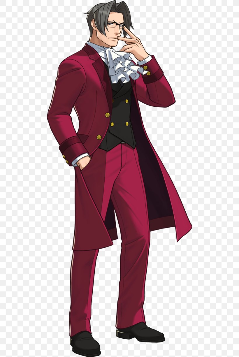 Ace Attorney Investigations: Miles Edgeworth Phoenix Wright: Ace Attorney − Dual Destinies Professor Layton Vs. Phoenix Wright: Ace Attorney, PNG, 500x1225px, Watercolor, Cartoon, Flower, Frame, Heart Download Free