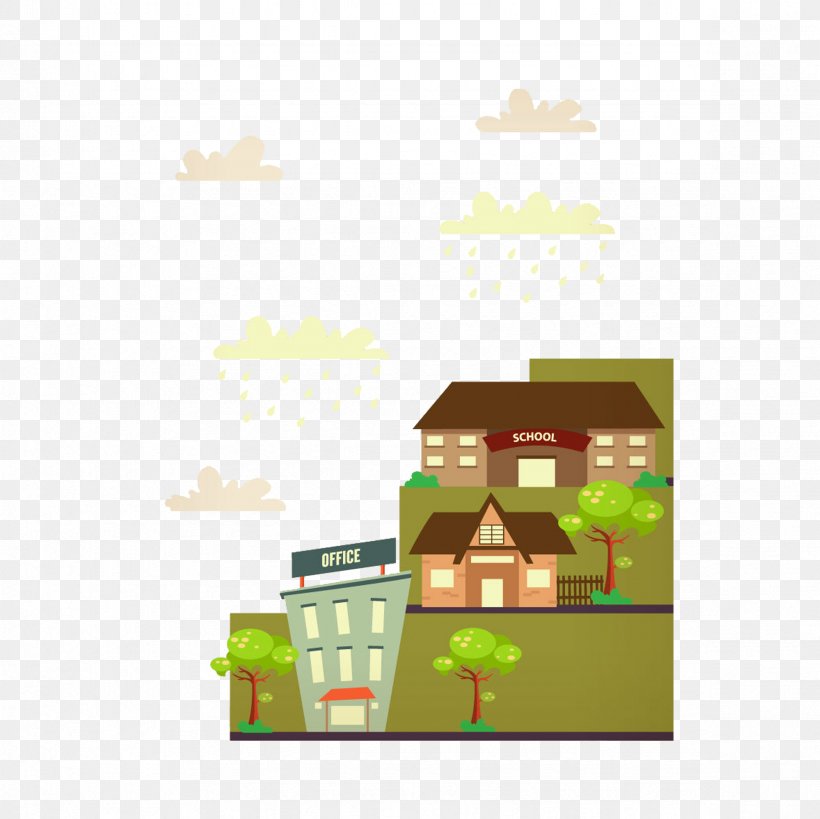 Euclidean Vector, PNG, 2362x2362px, Cartoon, Coreldraw, Green, House Download Free