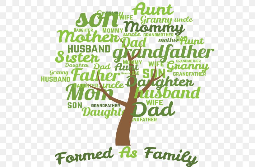 Logo Green Brand Tree Font, PNG, 560x538px, Logo, Brand, Family, Family Film, Family Tree Download Free