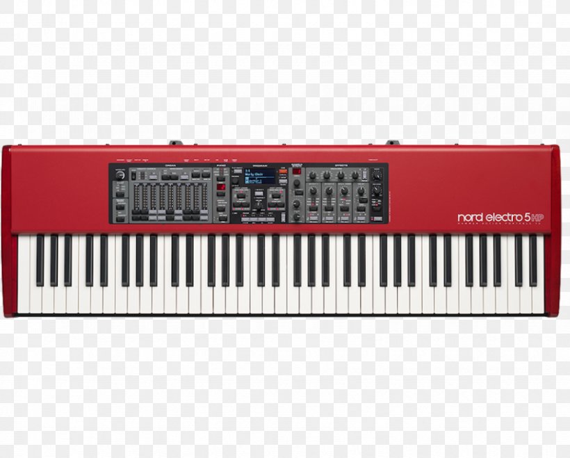 Nord Stage Nord Electro 5D 61 Keyboard Sound Synthesizers, PNG, 870x700px, Watercolor, Cartoon, Flower, Frame, Heart Download Free