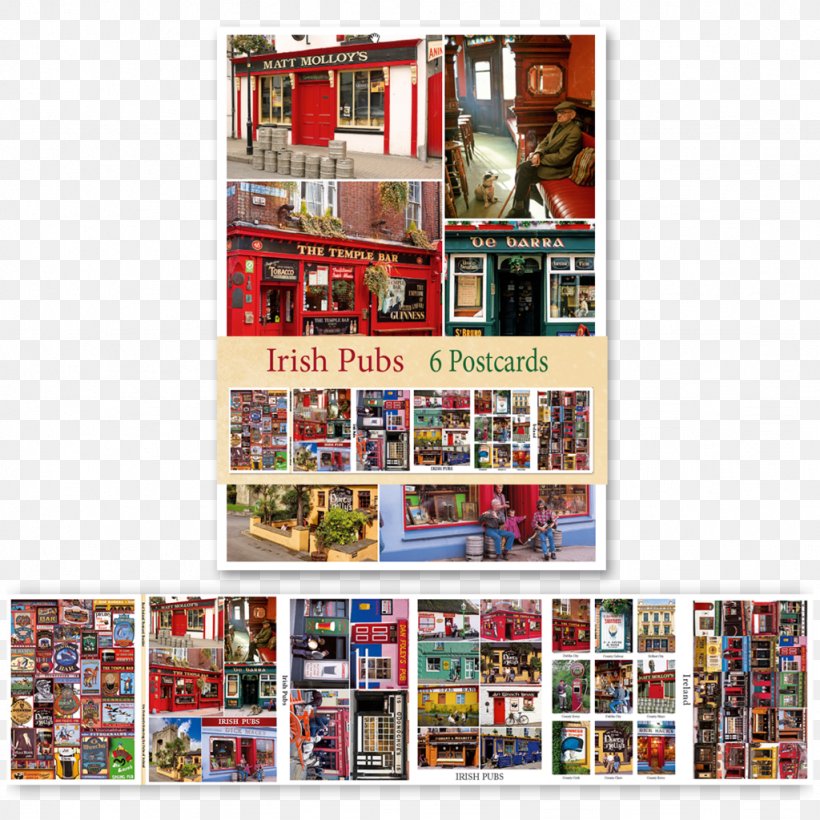 Post Cards Greeting & Note Cards Irish Pub Souvenir Carrolls Irish Gifts, PNG, 1024x1024px, Post Cards, Bookcase, Carrolls Irish Gifts, Collage, Gift Download Free