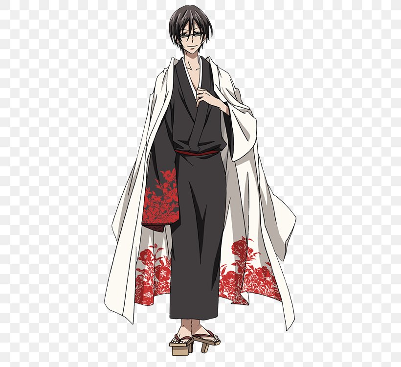 Tsubaki Servamp Cosplay Costume Kimono, PNG, 400x750px, Watercolor, Cartoon, Flower, Frame, Heart Download Free