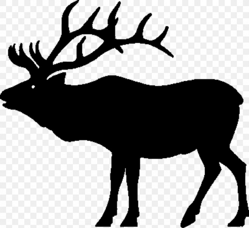 Elk Moose Clip Art Deer Openclipart, PNG, 1086x994px, Elk, Antelope, Antler, Art, Blackandwhite Download Free