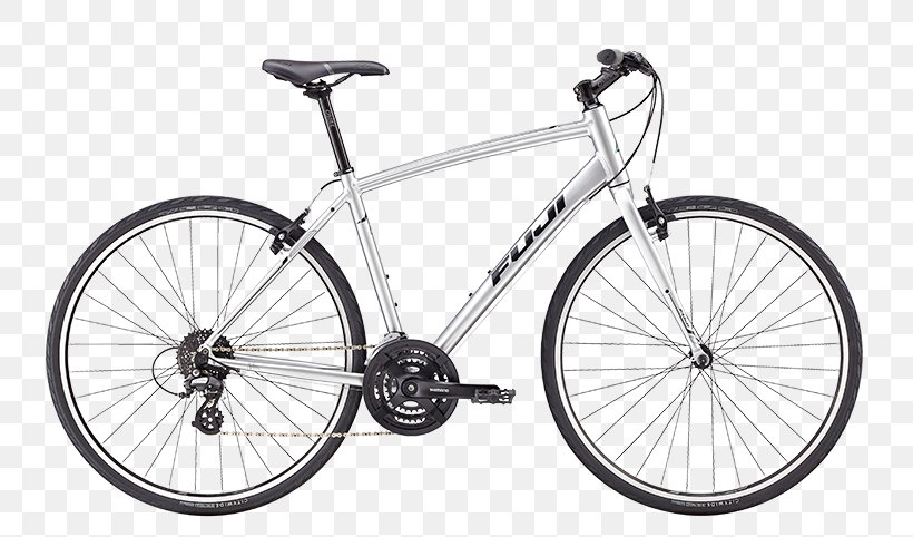 Hybrid Bicycle Fuji Bikes City Bicycle Bicycle Shop, PNG, 747x482px, Bicycle, Bicycle Accessory, Bicycle Drivetrain Part, Bicycle Frame, Bicycle Handlebar Download Free