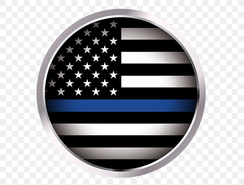 Police Officer Thin Blue Line Law Enforcement Officer, PNG, 623x622px, Police Officer, Badge, Blue Lives Matter, Brand, Crime Download Free
