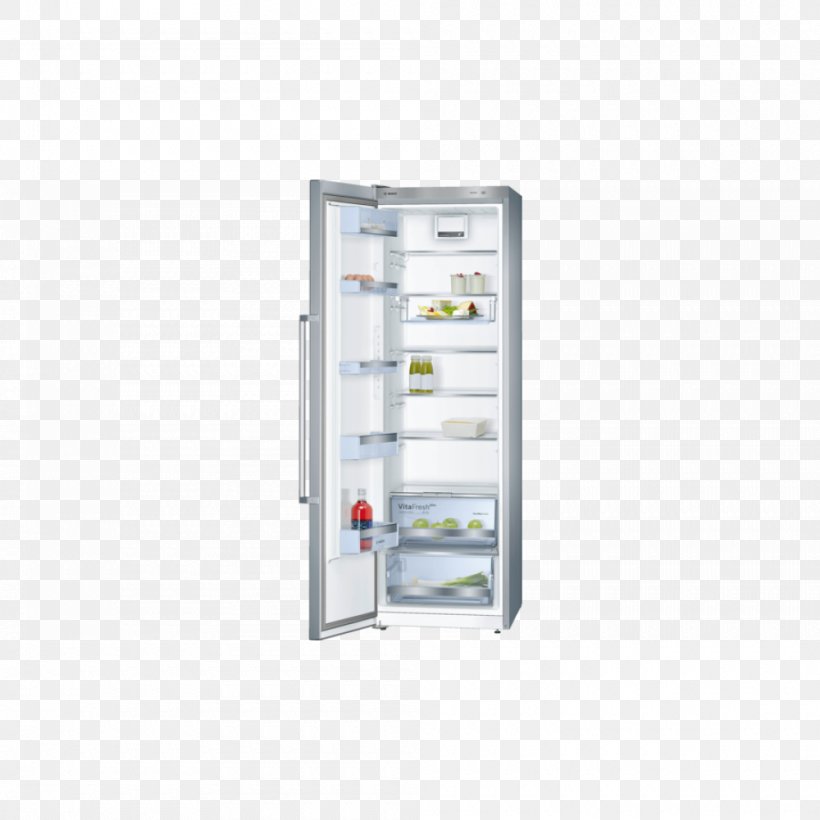 Refrigerator Bosch KSV29NW30 Kühlschrank Bosch KSV36AI41 Jääkaappi 186 Cm A+++ Teräs Stainless Steel, PNG, 1000x1000px, Refrigerator, Bosch, Dishwasher, Drawer, Home Appliance Download Free