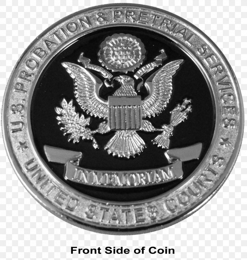 United States Badge U.S. Probation And Pretrial Services System Coin Probation Officer, PNG, 1491x1575px, United States, Badge, Coin, Court, Emblem Download Free
