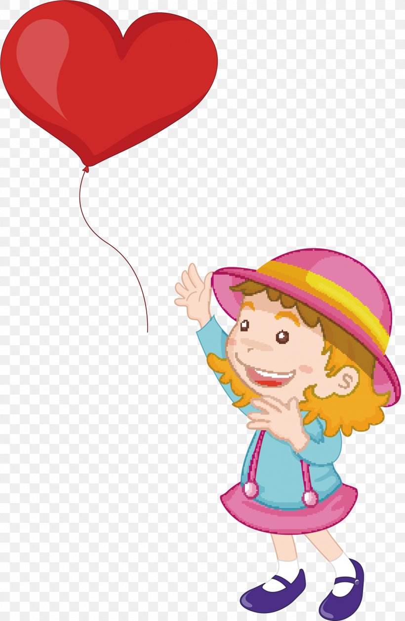 Child Balloon Illustration, PNG, 1475x2266px, Watercolor, Cartoon, Flower, Frame, Heart Download Free