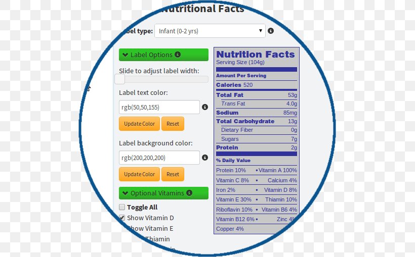 Dietary Supplement Nutrition Facts Label Food And Drug Administration, PNG, 509x509px, Dietary Supplement, Approved Drug, Area, Brand, Dymo Bvba Download Free
