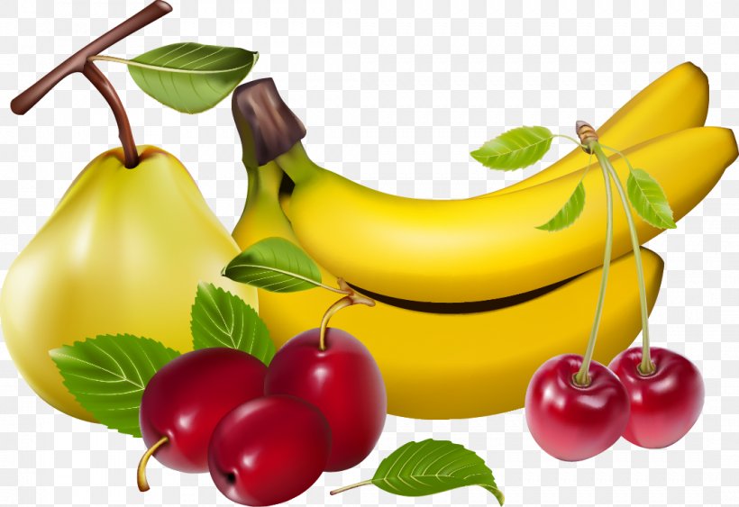 Fruit Vegetable Clip Art, PNG, 1066x732px, Fruit, Accessory Fruit, Apple, Banana, Banana Family Download Free
